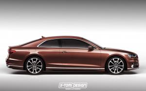 Audi A8 Coupe by X-Tomi Design 2017 года